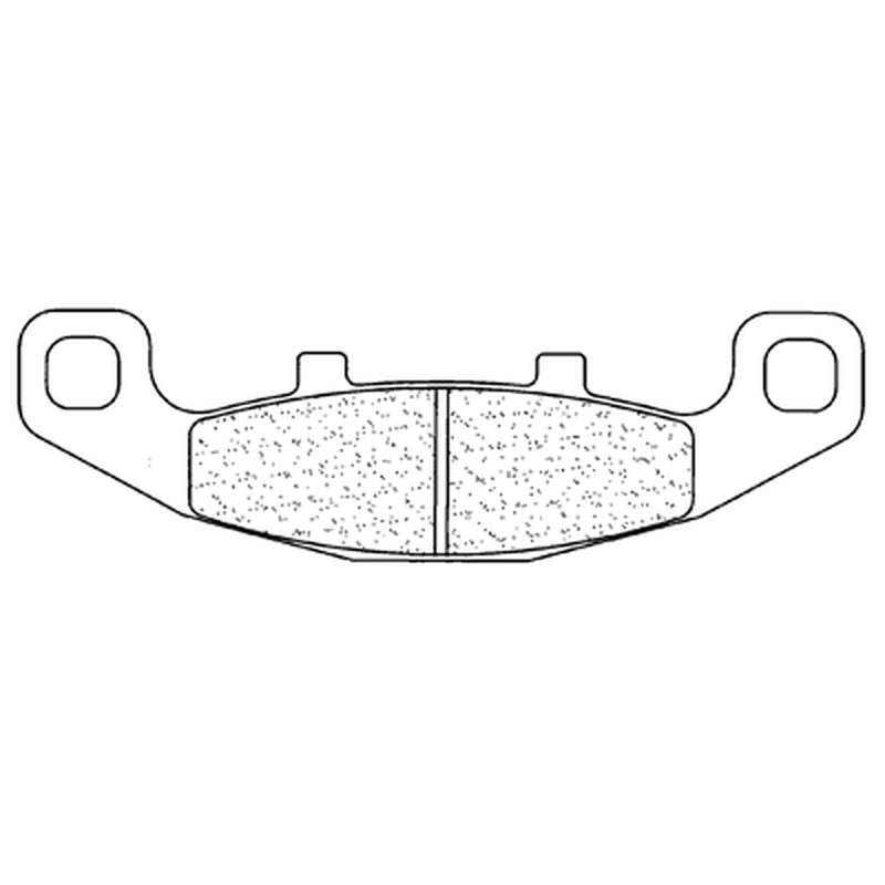 CL BRAKES Gade Sinteret Metal Bremseskiver - 2304A3+ 2304A3+ 