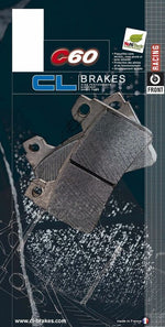 CL BRAKES Racing Sintered Metal Bremseskiver - 2539C60 2539C60 