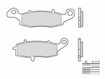 BREMBO Street Carbon Ceramic Brake pads - 07KA1807 07KA1807