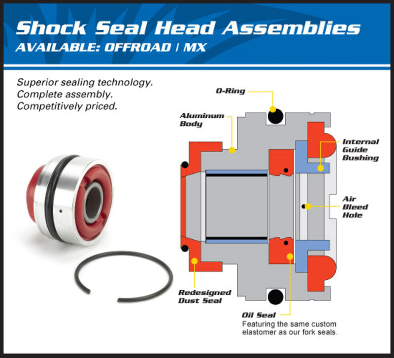 ALL BALLS Shock Absorber Rod Seal Yamaha 37-1002