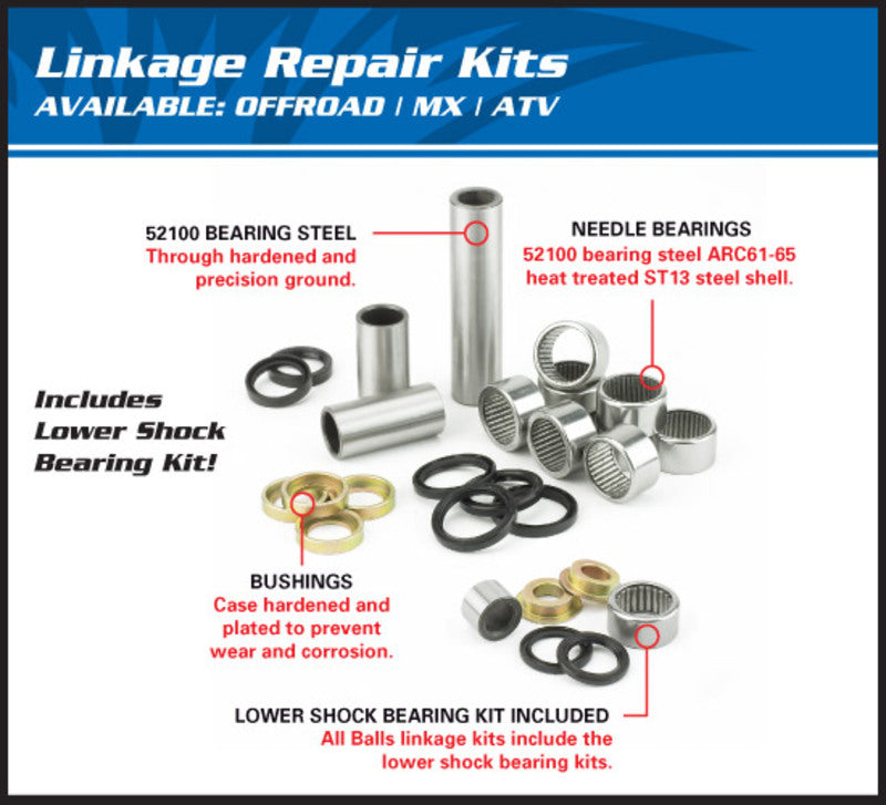 ALL BALLS Suspension Linkage Repair Kit Honda 27-1091