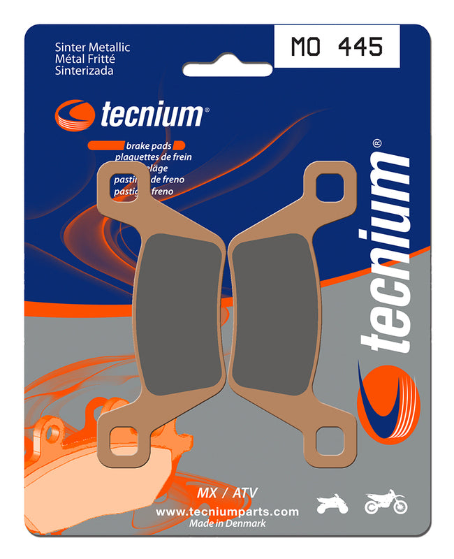 Tecnium MX/ATV sintrede metalbremseklodser - MO445 1043803