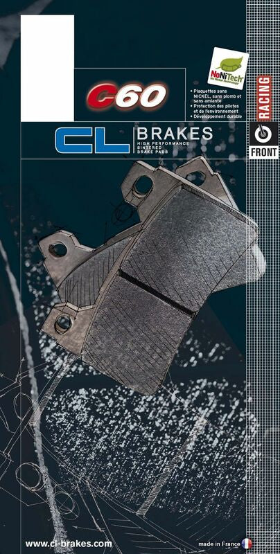 CL BRAKES Racing Sintered Metal bremseklodser - 1180C60 1180C60 