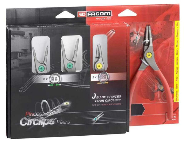 FACOM CIRCLIPS® TANGER SET - 4 stykker pcsnj4pb