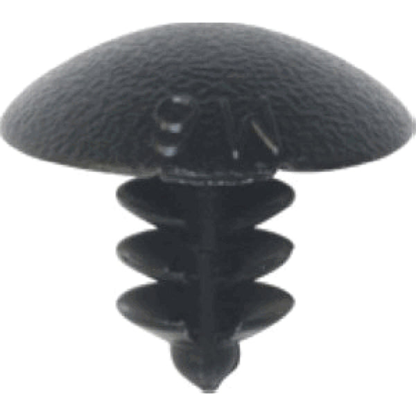 Bihr Plastic Hole Plug M6 10 Piecesa0016466