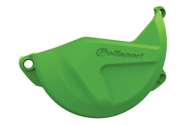 Politiets Port Clutch Cover Protection Green Kawasaki KX450F 84407002