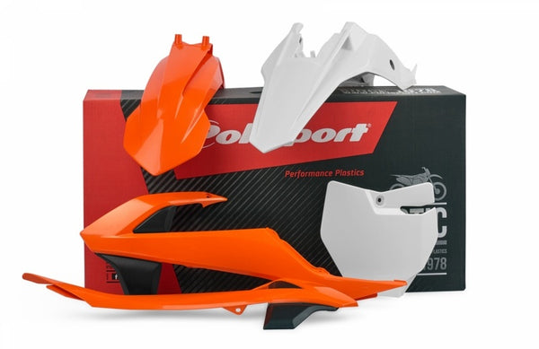PolicePort Plastic Kit med Airbox -dækning/sidepaneler OEM Color (2016) KTM SX65 90682