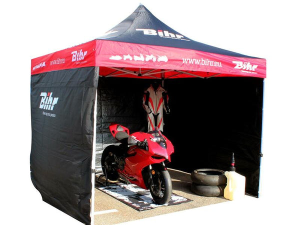 Bihr Home Track Race Tent Fuld sidepanel uden dør 3MLCF-FW3
