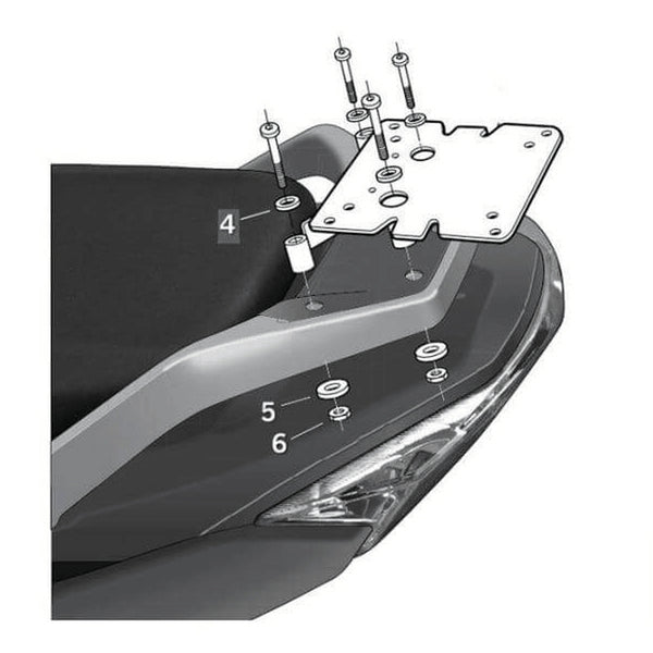 SHAD Top Master Fittingssæt - Daelim D0S310ST 