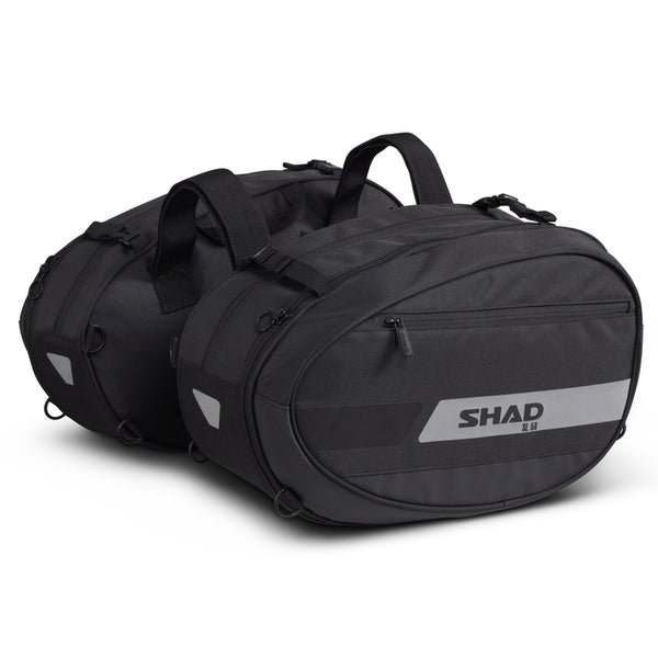 Shad SL58 Saddle Bags STORE SVART 46-58L X0SL58
