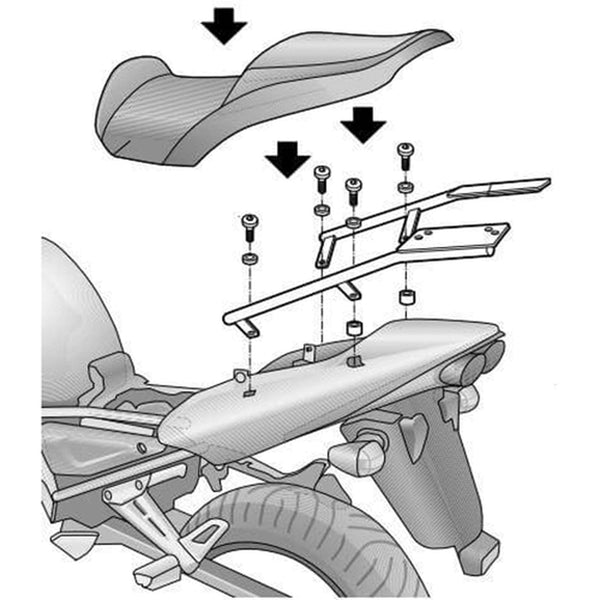 Shad Top Master Fitting Set - Yamaha Y0FZ11st