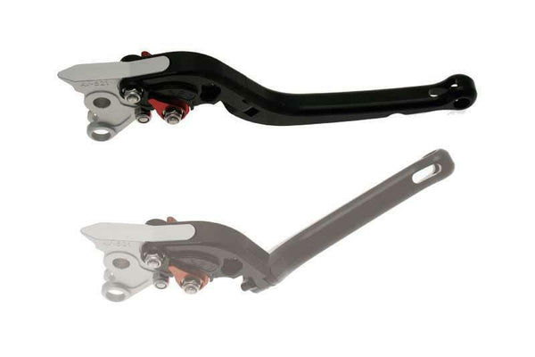 Bihr forlod sammenfoldelige liv anodiseret aluminium blacka32-4005c-sort-fold