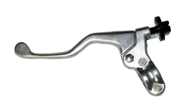 Bihr kort koblingslever + aborre smedt aluminium poleret universal10-005