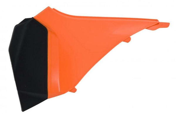 Racetech Venstre Air Box Cover Orange/Black KTM R-FIKT MARSX11