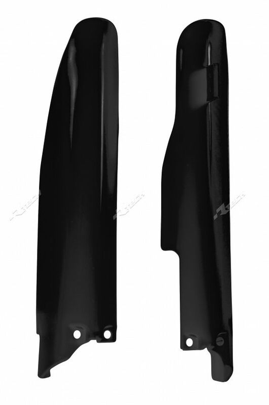 Racetech Fork Guards - Black R -PSRM0NR0007