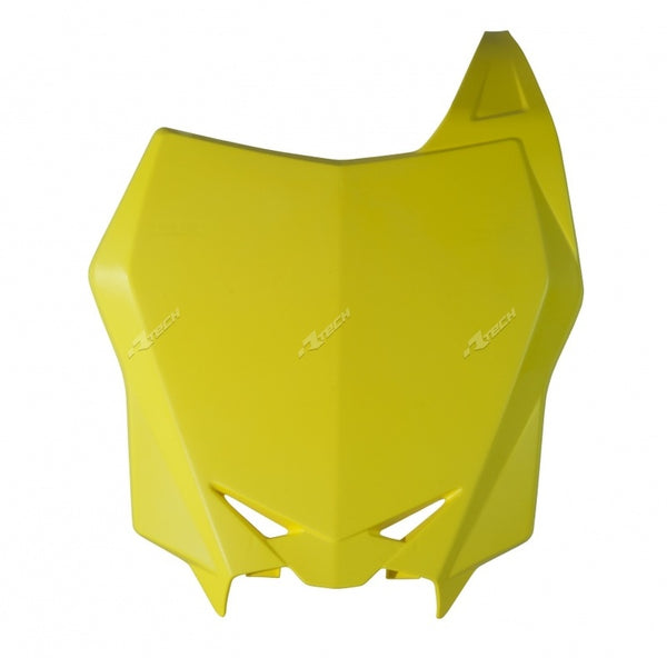 RACETECH Factory Front Number Plate Yellow Suzuki RM-Z250/450 R-TBRMZGI0016 