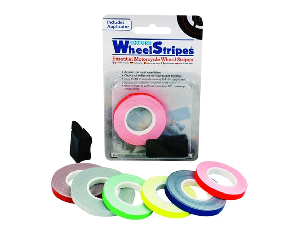 Oxford Wheel Stripes Reflective White 7mm x 6m OF619 