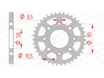 AFAM STEEL STANDARD BAGGROPET 10201 - 428