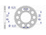 Afam Aluminium Ultra -Lys bageste spropet 11509 - 520