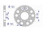 Afam Aluminium Ultra -Lys bageste spropet 11605 - 530