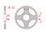 AFAM STEEL STANDARD BAGGROPET 12202 - 428