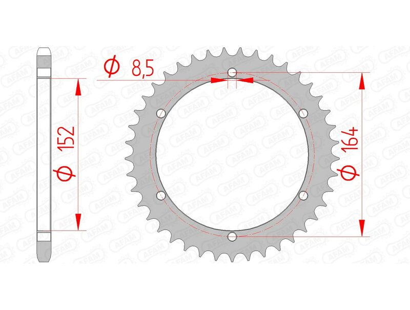 AFAM STEEL STANDARD BAGROPET 12502 - 520