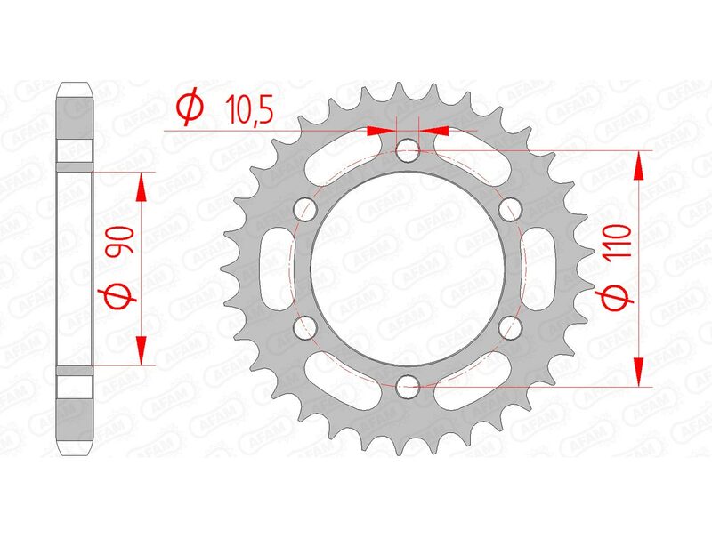 AFAM STEEL STANDARD BAGROPET 12600 - 530