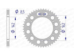 AFAM Aluminium bageste talt 15305 - 520