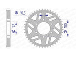 AFAM Aluminium bageste talt 15902 - 530