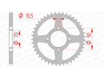 AFAM STEEL STANDARD BAGGROFT 16310 - 520