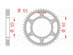 Afam stål standard bageste talte 16603 - 530