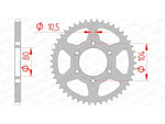 AFAM STEEL STANDARD BAGGROFT 16606 - 520