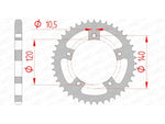 AFAM STEEL STANDARD BACK SPROCK 86500 - 525