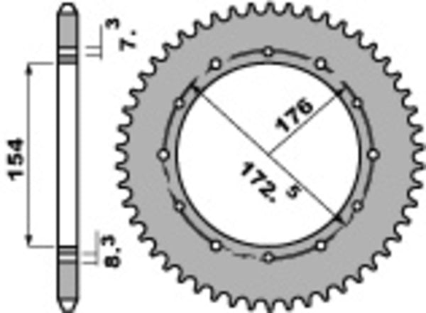 PBR Ultra -Lys aluminium bagropet 2s - 520 2s 47 l