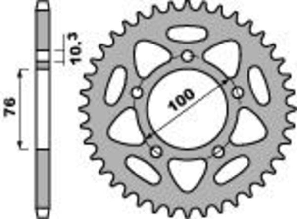 PBR Ultra -Lys aluminium bagropet 4456 - 525 4456 41 L