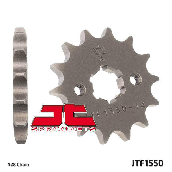 JT Sprock's Steel Standard Front Sprocket 1550 - 428 JTF1550.14