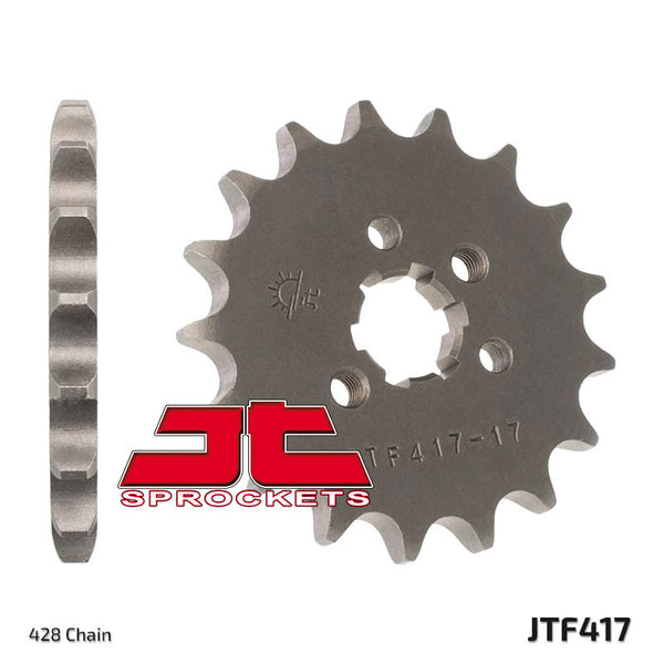 JT Sprock's Steel Standard Front Sprocket 417 - 428 JTF417.15