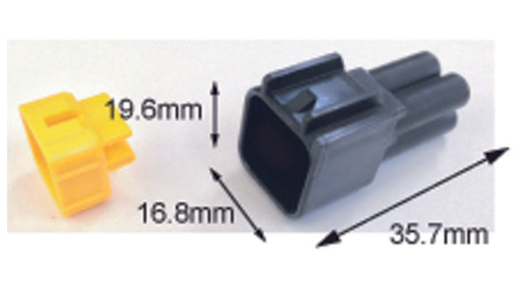 TOURMAX Vandtæt mandstik 090 (FRW) -4-polet-ETP-59
