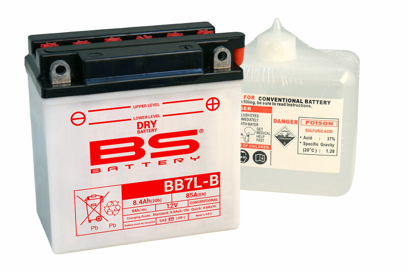 BS Batteri Batteri High Performance med syrepakke - BB7L -B