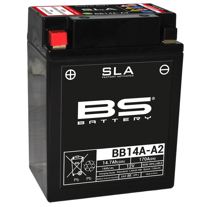 BS Batteri SLA Batteri VEDLIGEHOLDELSE GRATIS FACTORY AKTIVET - BB14A -A2