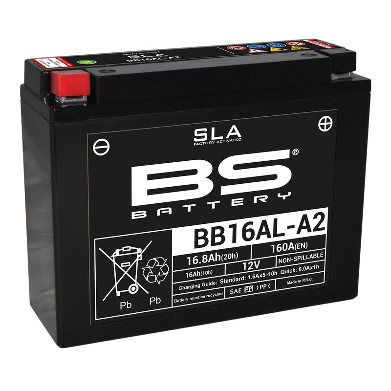 BS Batteri SLA Batteri VEDLIGEHOLDELSE GRATIS FACTORY AKTIVET - BB16AL -A2