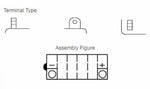 Yuasa conventional battery without acid packages-Y60-N24L-A