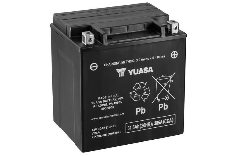 Yuasa Conventional Battery with Acid Package - YIX30L