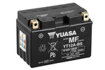 Yuasa -batteri vedligeholdelse gratis med syrepakke - YT12A -b