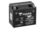 Yuasa -batteri vedligeholdelse gratis med syrepakke - YTX12 -B