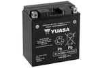 Yuasa -batteri vedligeholdelse gratis med syrepakke - YTX20CH -B