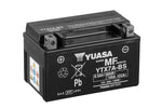 Yuasa -batteri vedligeholdelse gratis med syrepakke - YTX7A -b