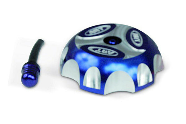 Art Fuel Tank Cap Aluminium Blue ATV AFC-403-T3-Bl