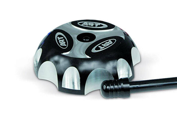 Art Fuel Tank Cap Aluminium Black ATV AFC-407-T3-BK