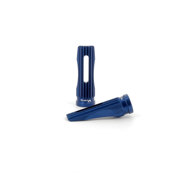 V Parts Pro 2 Foot Pegs Blue 0500900.NG30